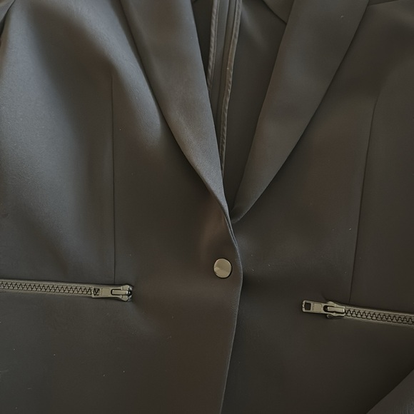 Veronica Beard Black Scuba Blazer + 3 Dickies Size 6 - Picture 4 of 13